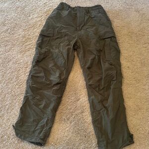 American-eagle Men's Khaki and Green Trousers